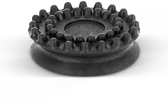 Set de 8 picioare anti-alunecare | negru | 27 mm Defender XPRESS 8er SET Anti-alunecare